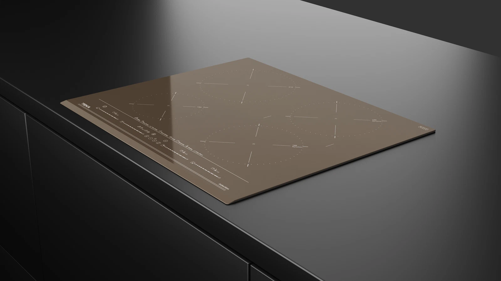 Индукционная варочная панель Synchro MasterSense 60 см / Коллекция Urban IZC 64630 MST LONDON BRICK BROWN