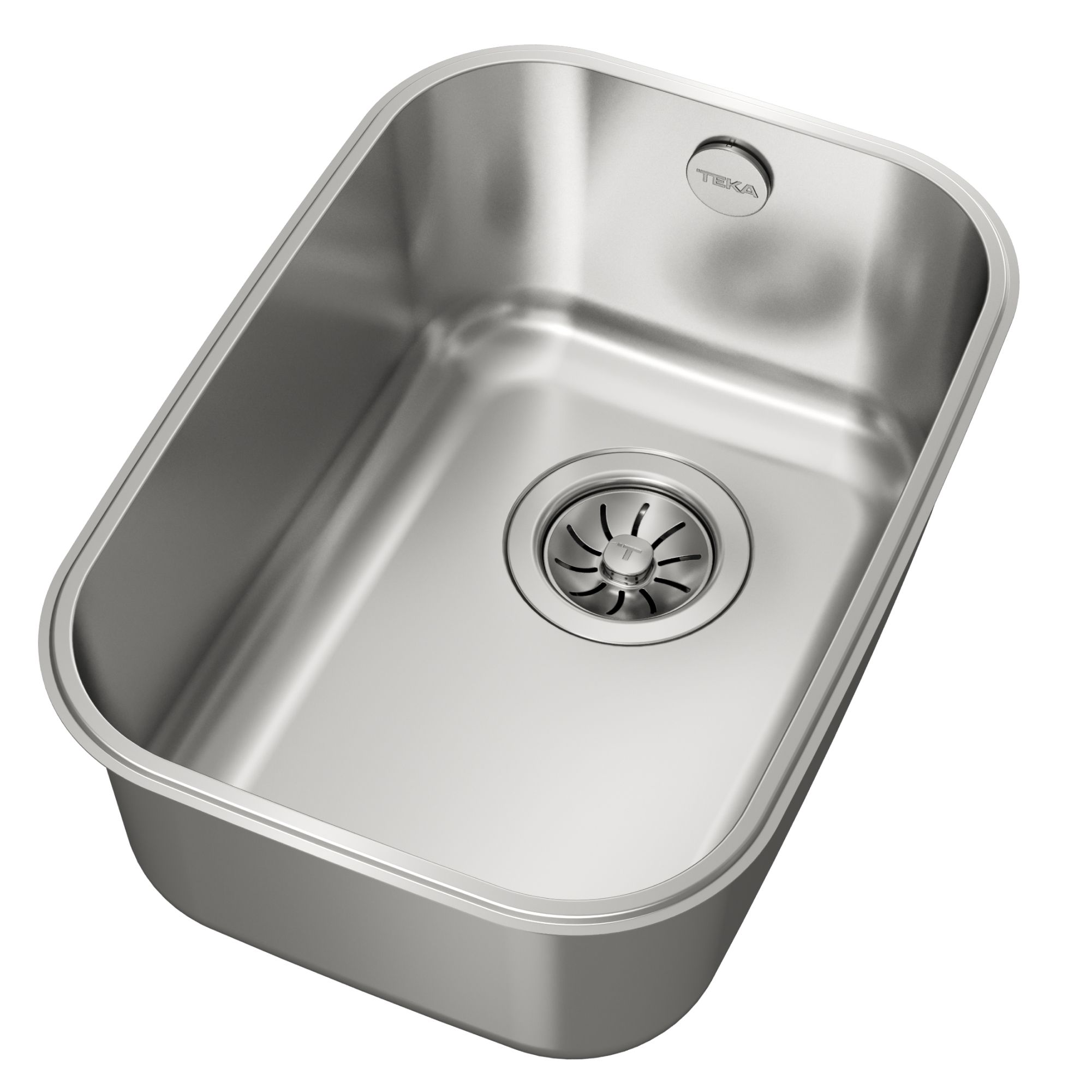 Мойка из нержавеющей стали BE 28.40 POLISHED 115010011 с 1-ой чашей / Подстольный монтаж /Врезной монтаж