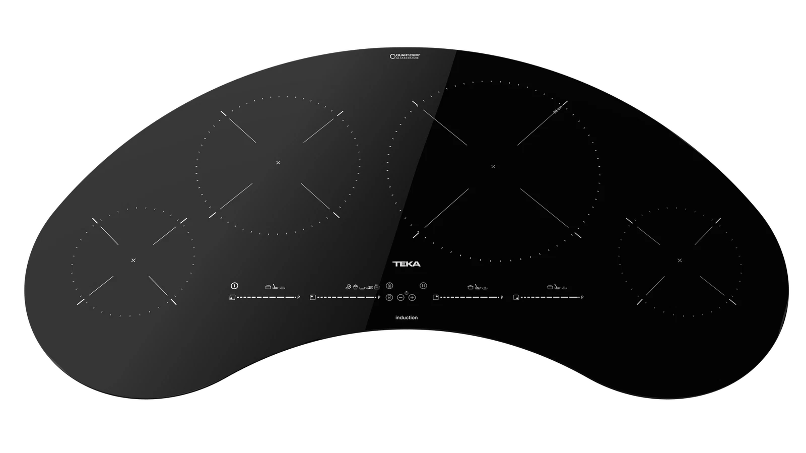 Индукционная варочная панель MasterSense 95 см IKC 94628 MST BLACK