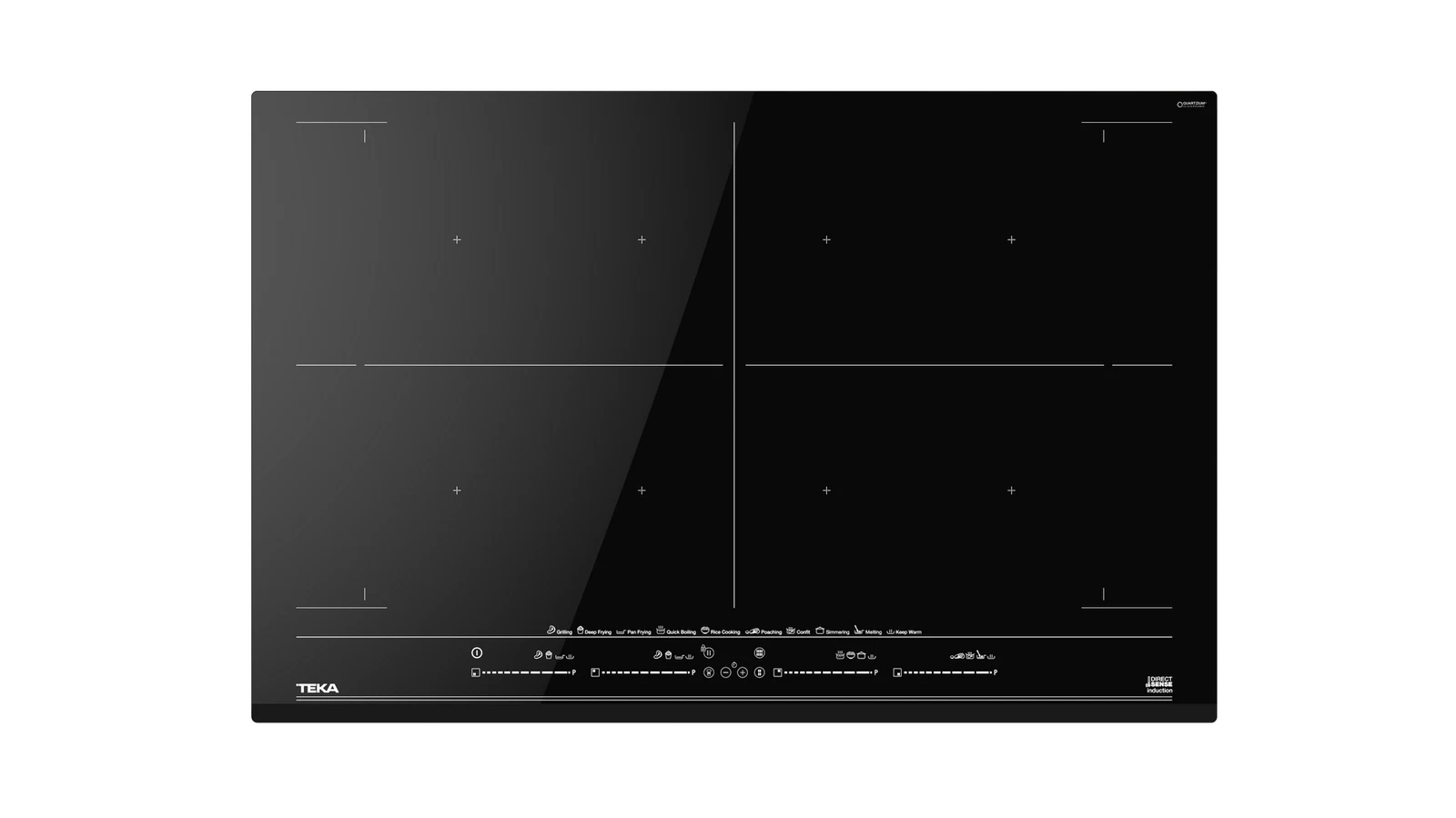 Индукционная варочная панель Full Flex MasterSense 80 см IZF 88700 MST BLACK