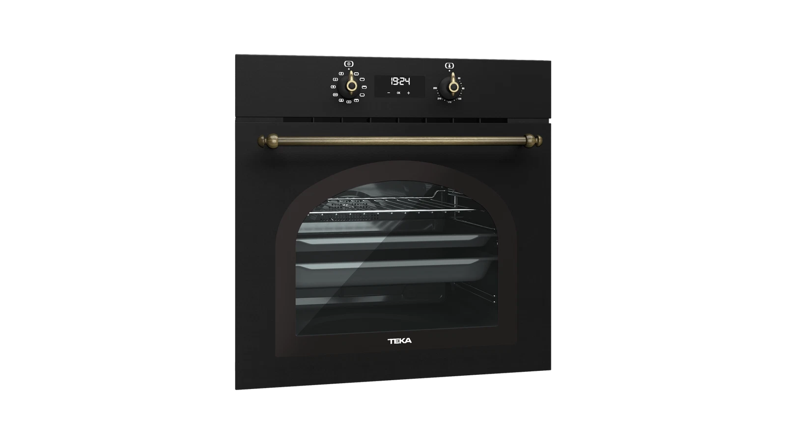 Духовой шкаф электрический Teka Country HRB 6400 ANTHRACITE-OB Антрацитовая Эмаль/Состаренная Бронза