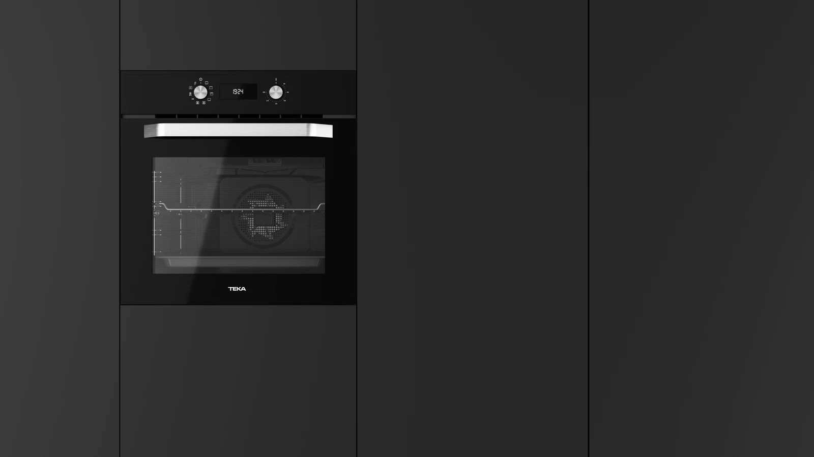 Духовой шкаф электрический Teka Universo HCB 6535 BLACK Чёрная Эмаль