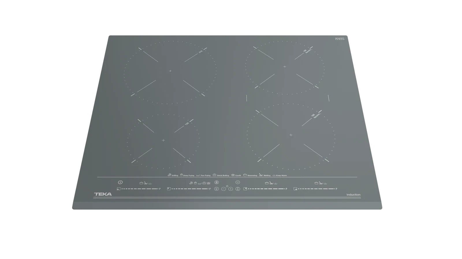 Индукционная варочная панель Synchro MasterSense 60 см / Коллекция Urban IZC 64630 MST STONE GREY