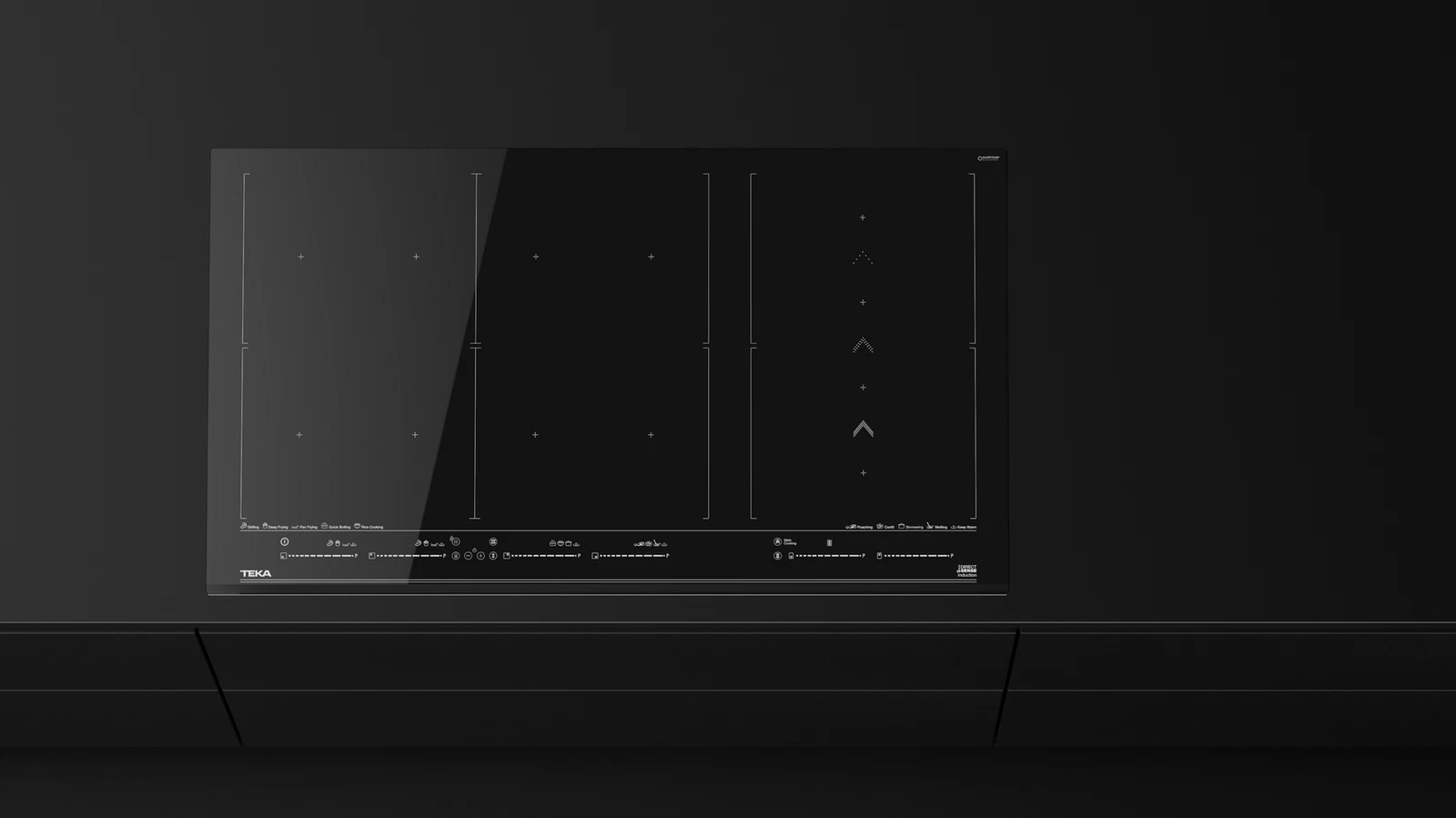 Индукционная варочная панель Full Flex MasterSense Slide Cooking 90 см IZF 99700 MST BLACK