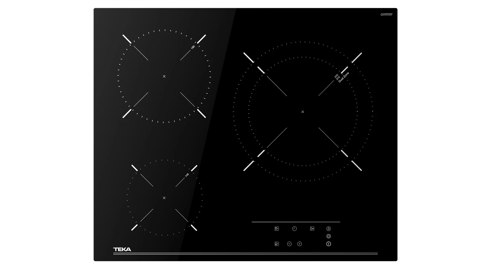 Стеклокерамическая варочная панель 60 см TB 6315 BLACK