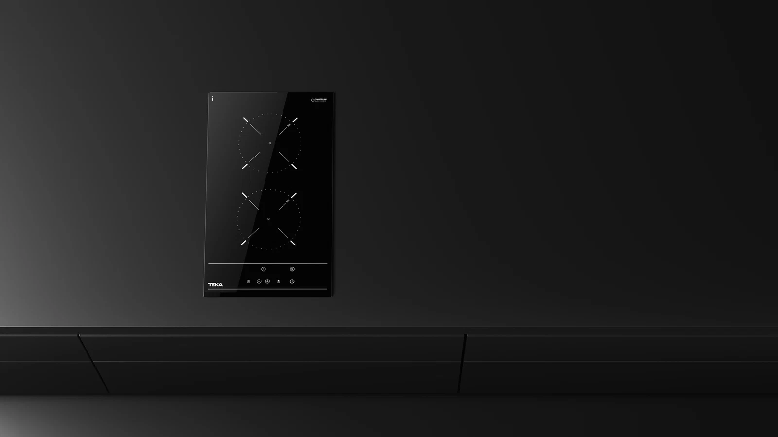 Модульная стеклокерамическая варочная панель 30 см TZC 32000 TTC BLACK