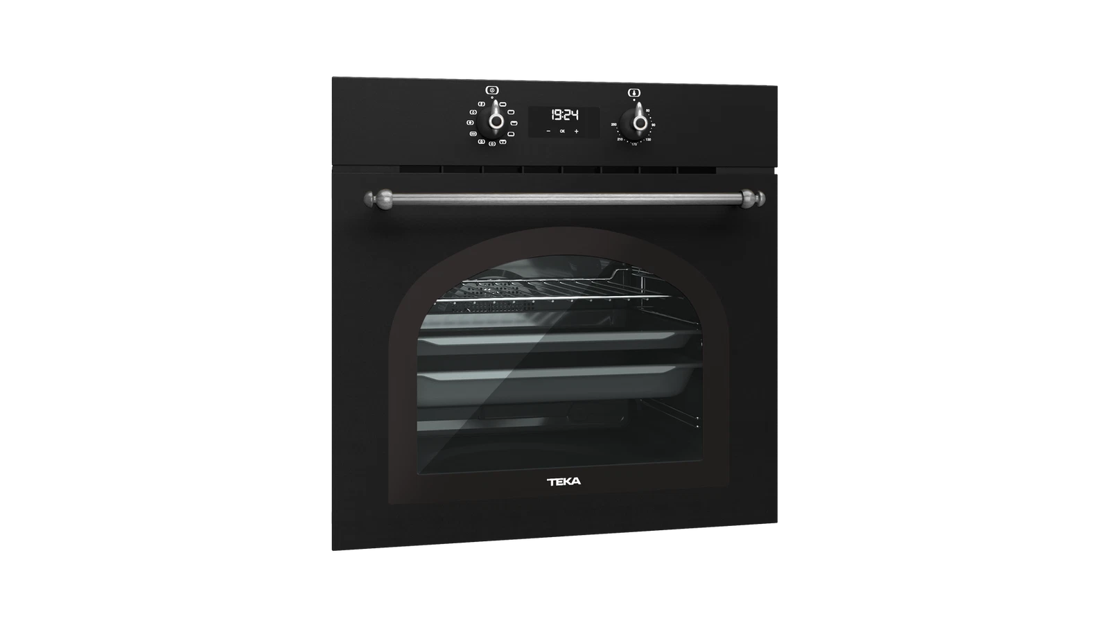 Духовой шкаф электрический Teka Country HRB 6400 ANTHRACITE-OS Антрацитовая Эмаль/Состаренное Серебро