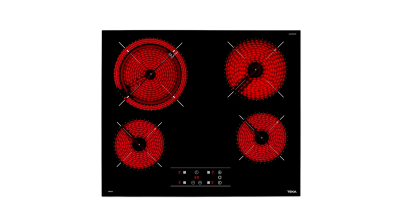 Стеклокерамическая варочная панель 60 см TT 6420 BLACK