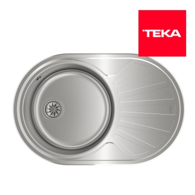 Мойка из нержавеющей стали Teka DR-77 1B 1D Полированная сталь