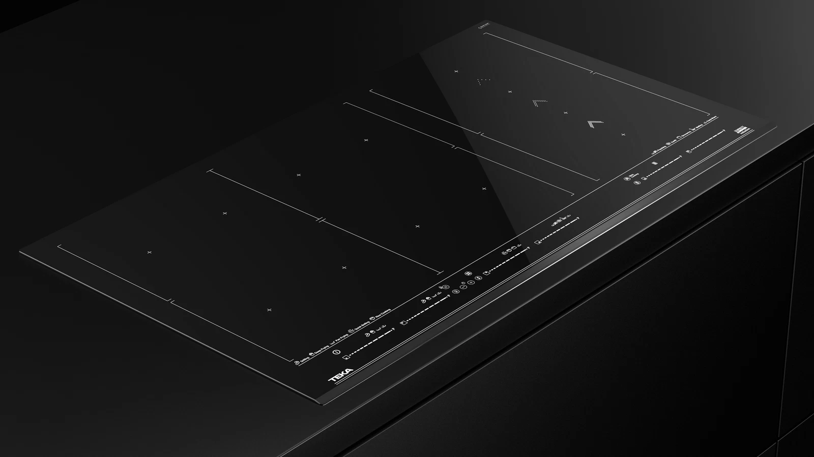 Индукционная варочная панель Full Flex MasterSense Slide Cooking 90 см IZF 99700 MST BLACK