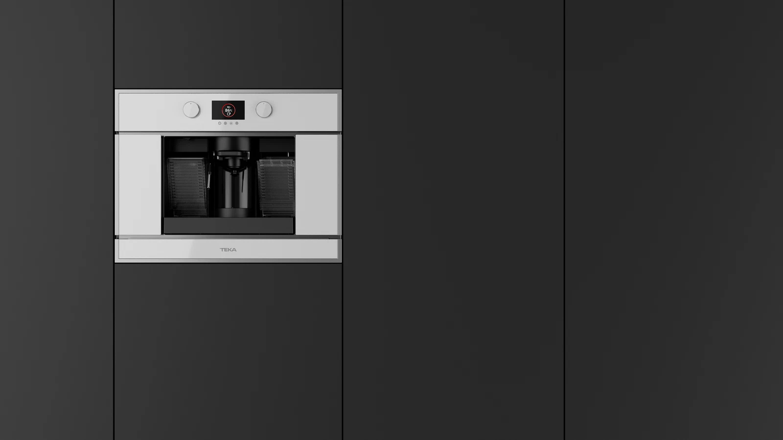 Кофемашина встраиваемая Teka Maestro CLC 835 MC WHITE-SS Белое Стекло