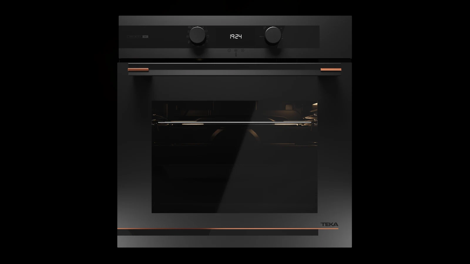 Духовой шкаф электрический Teka Infinity MAESTROPIZZA HLB 85-G1 P MATT BLACK Матовый Чёрный