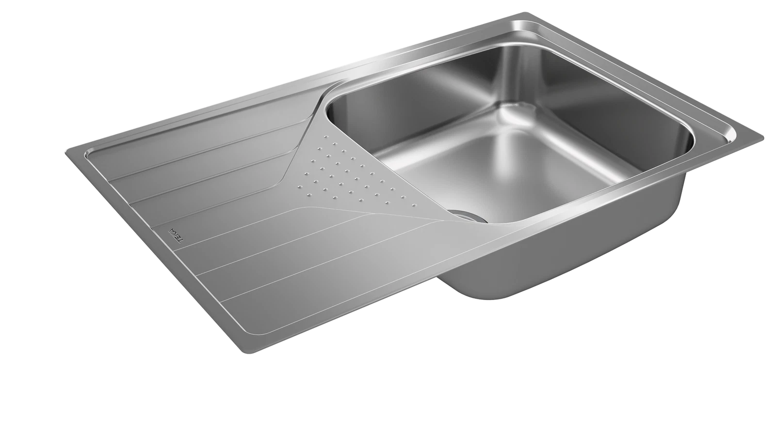 Мойка из нержавеющей стали врезная Teka  UNIVERSE 50 T-XP 1B 1D MAX POLISHED Полированная