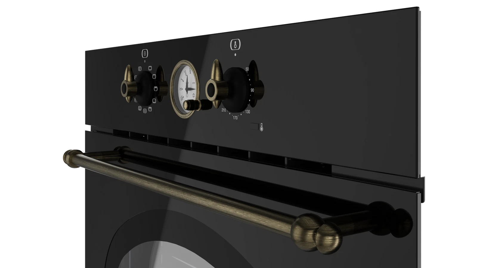 Духовой шкаф электрический Teka Country HRB 6300 ANTHRACITE-OB Антрацитовая Эмаль/Состаренная Бронза