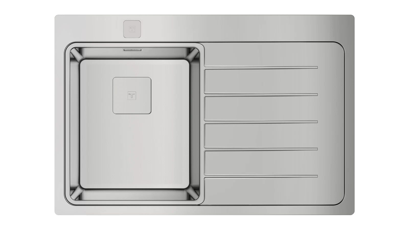 Мойка из нержавеющей стали врезная Teka  ZENIT RS15 1B 1D R 78 POLISHED Полированная