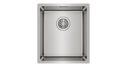 Мойка из нержавеющей стали с 1-ой чашей/ Подстольный монтаж BE LINEA RS15 34.40 POLISHED