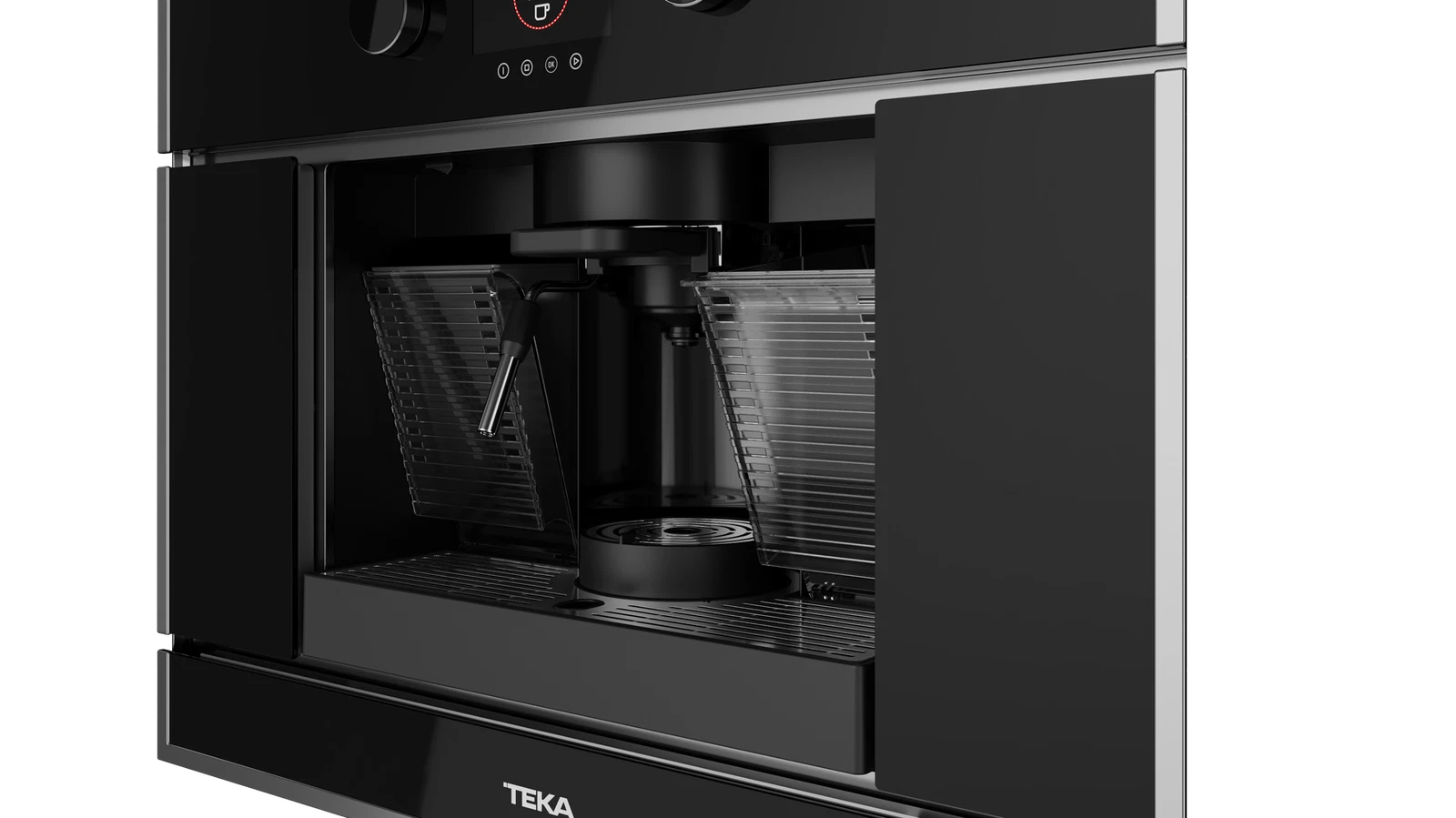 Кофемашина встраиваемая Teka Maestro CLC 835 MC BLACK-SS Чёрное Стекло