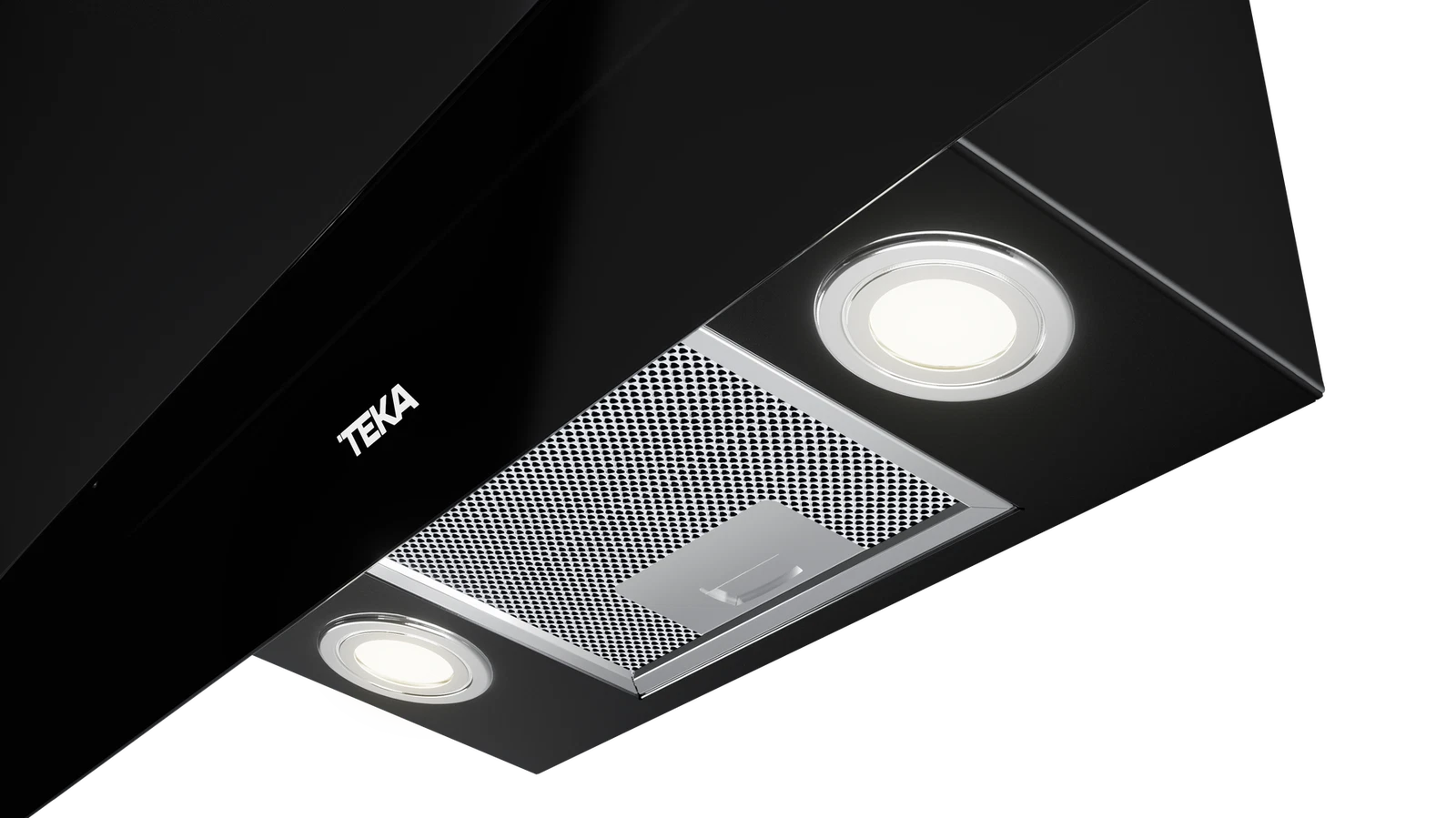 Пристенная вертикальная вытяжка на 90 см DVT 98660 TBS BLACK