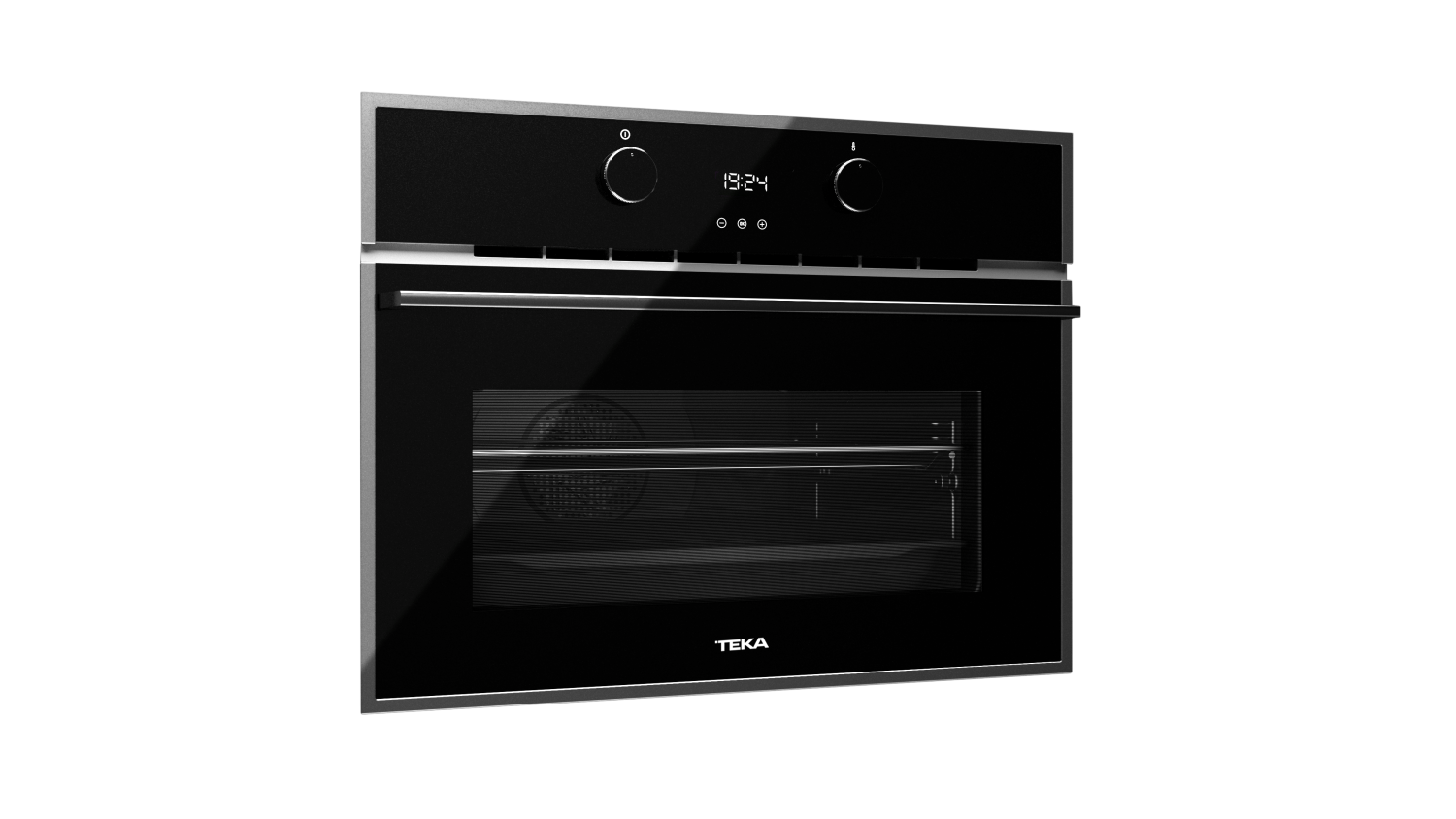 Компактный духовой шкаф  Teka Maestro HLC 840 BLACK-SS Чёрное Стекло