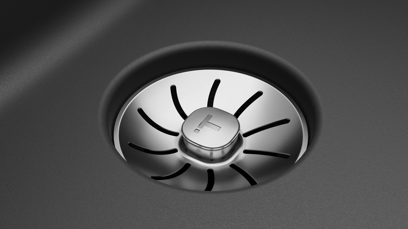 Мойка подстольного / врезного монтажа из Тегранита Плюс с 1 чашей RADEA R10 50.40 M-TG CARBON