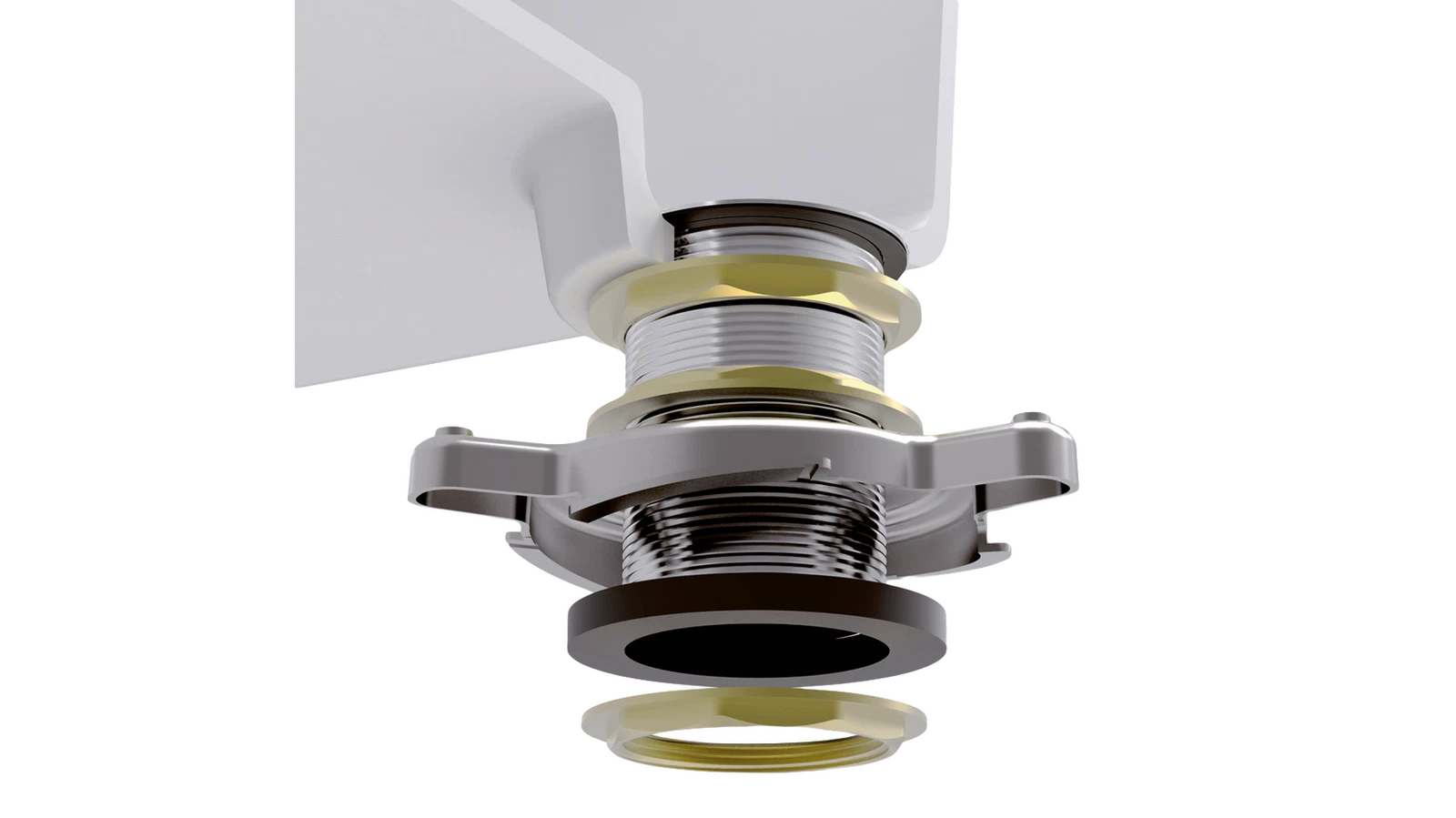 Переходник для моек RADEA R10 для измельчителя Teka Нержавеющая Сталь