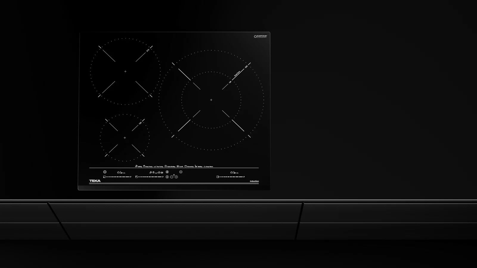 Индукционная панель MasterSense 60 см IZC 63630 MST BLACK