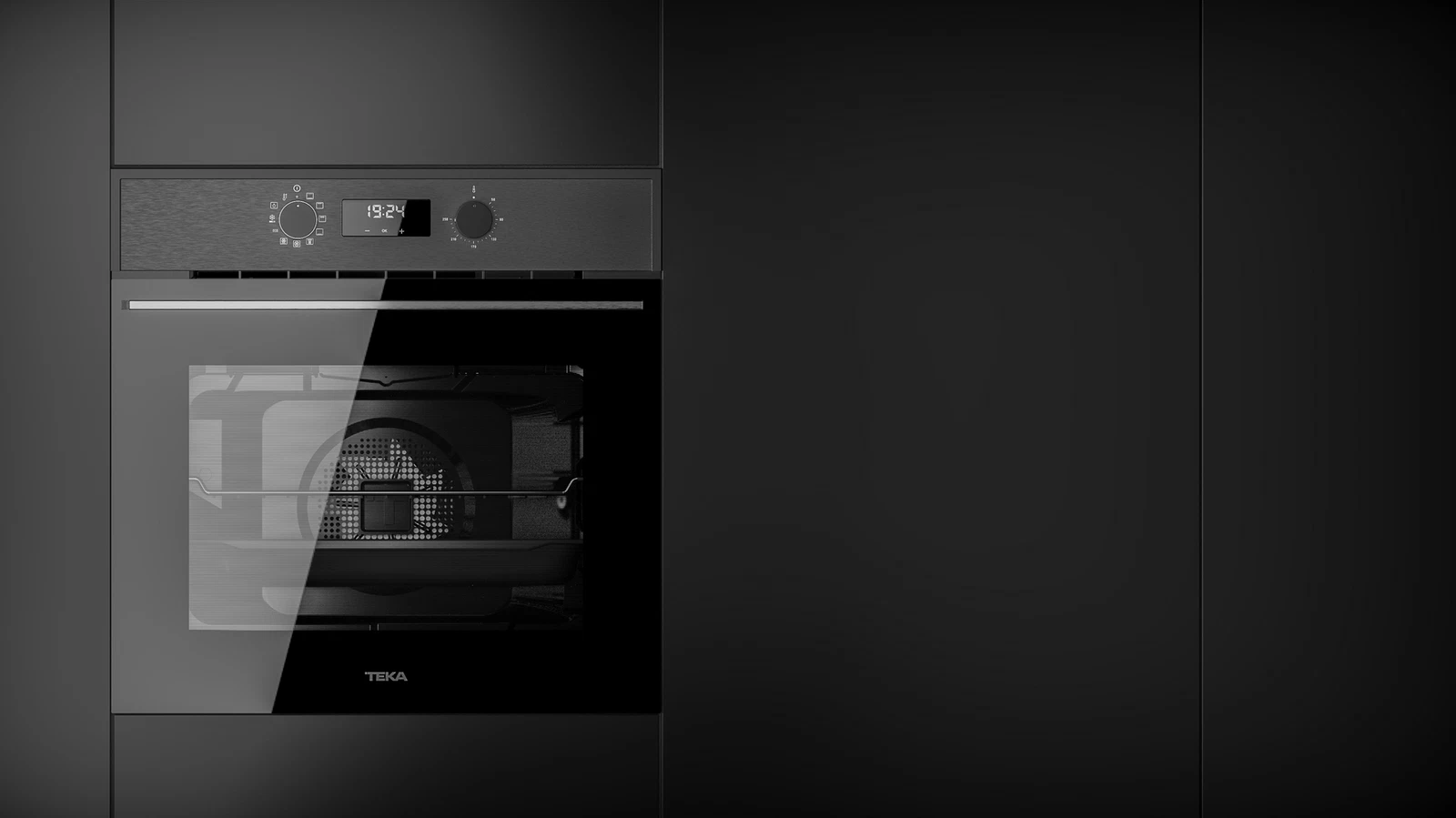 Духовой шкаф электрический Teka Total HSB 640 BLACK Чёрная Эмаль