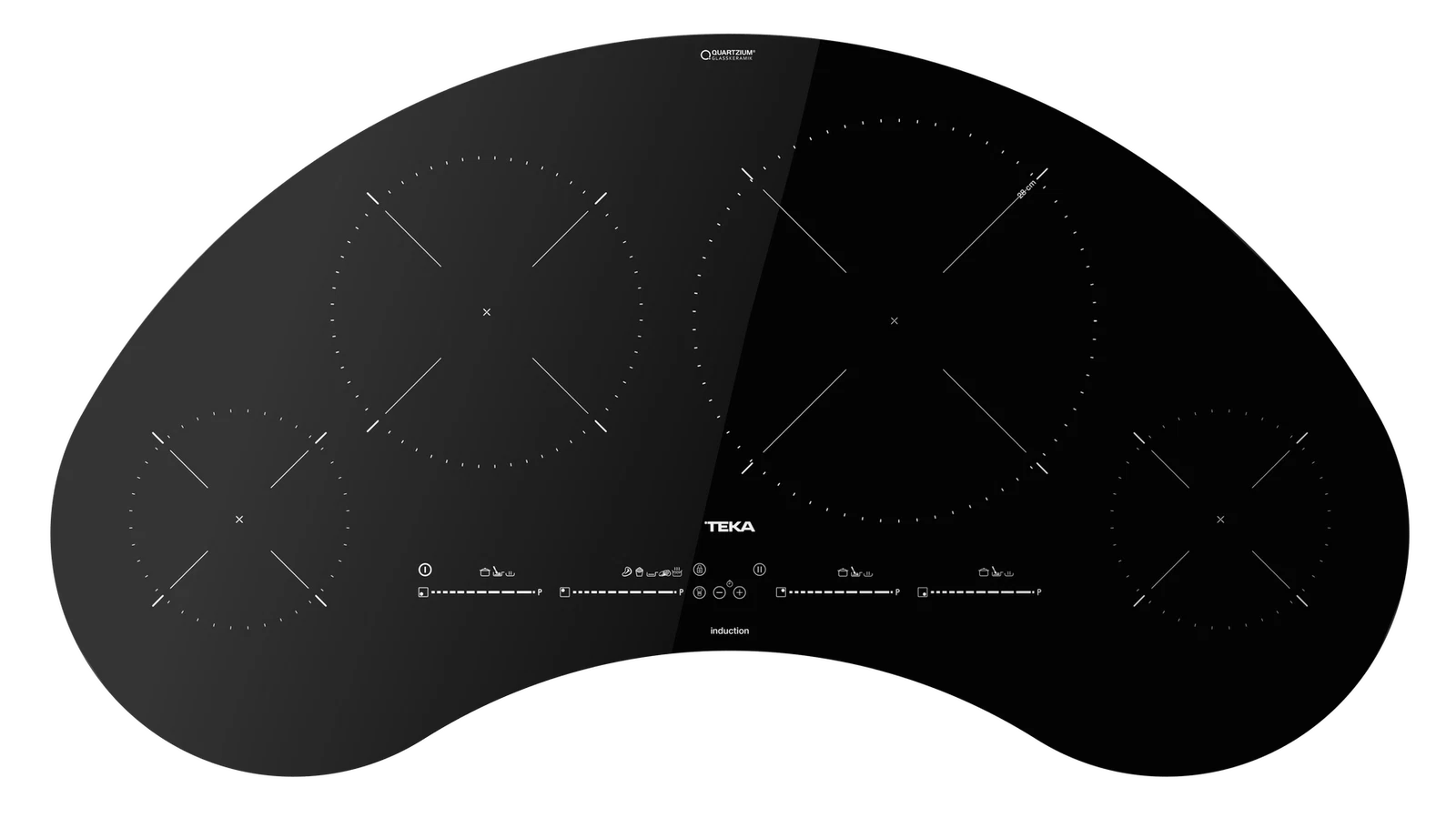 Индукционная варочная панель MasterSense 95 см IKC 94628 MST BLACK